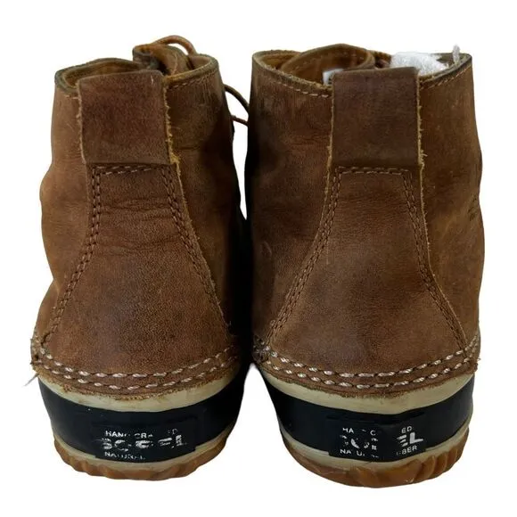 Sorel Out 'N' About waterproof leather ankle boots