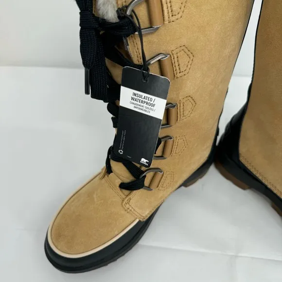 Sorel Tivoli IV NL3426-373 Womens Tan Waterproof Insulated Snow Boots Size 6