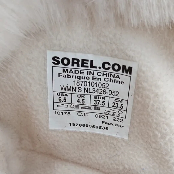 Sorel Tivoli IV Tall Grey Leather Lace Up Boots Womens 6.5
