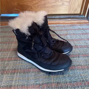 Sorel Youth 2 Whitney Short Waterproof Insulated Boots Girls Fur