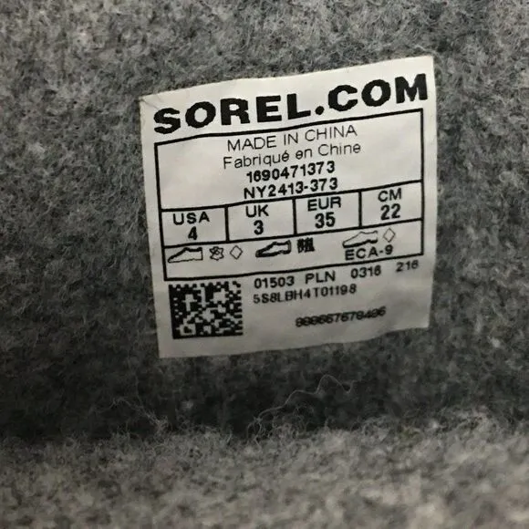 Sorel Boots size 4