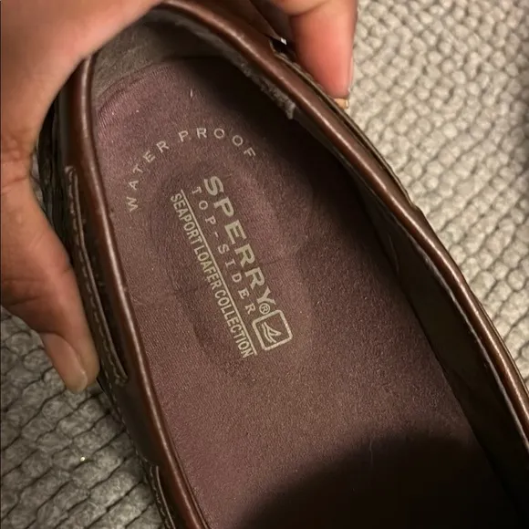 Sperry Black and Brown Classic Loafers Slip-Ons