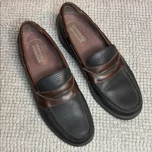 Sperry Black and Brown Classic Loafers Slip-Ons