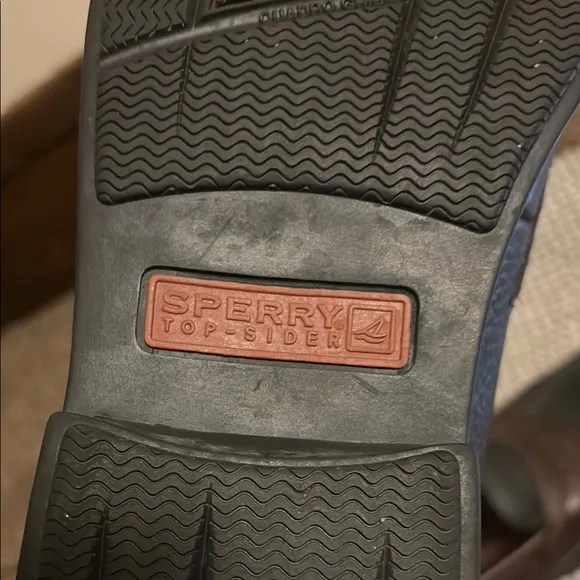 Sperry Black and Brown Classic Loafers Slip-Ons