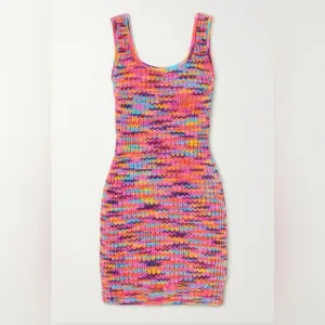 Staid - Gardenia Multicolor Knit Mini Dress - size Small - Great Condition