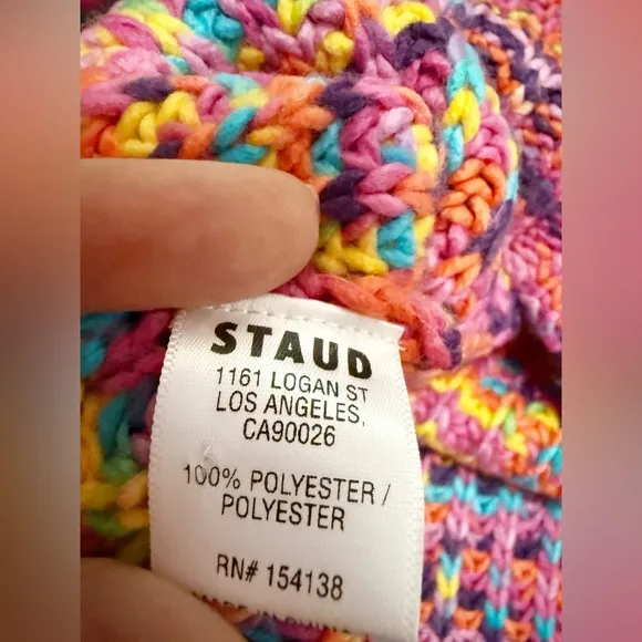 Staid - Gardenia Multicolor Knit Mini Dress - size Small - Great Condition
