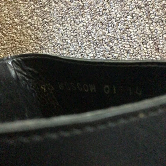 Steve Madden Black Heeled Wedge Sandals - Size 9 1/2