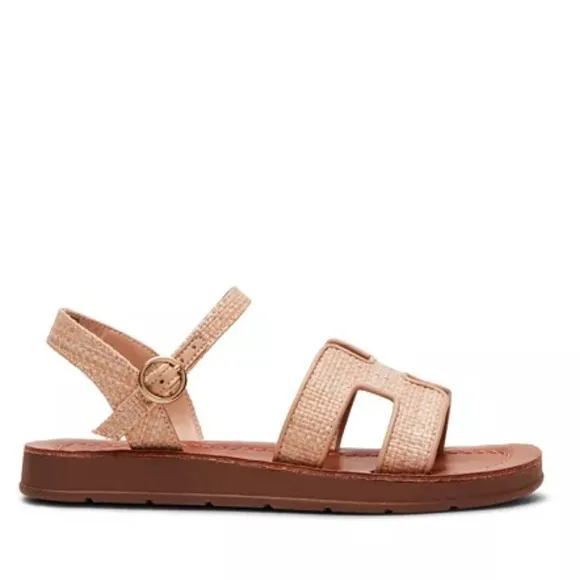 Steve Madden Little Girls Jharrlow Flat Sandals size 2