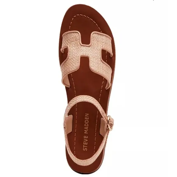 Steve Madden Little Girls Jharrlow Flat Sandals size 2
