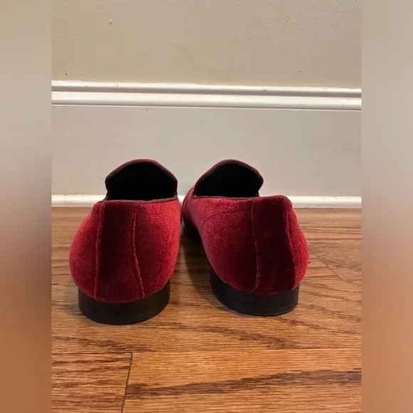 Steve Madden Men Smoking Shoe Size 7.5 Lorax Velvet Loafers Dress