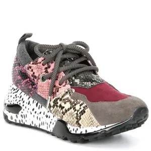 STEVE MADDEN Suede Leather Chunky Sneakers