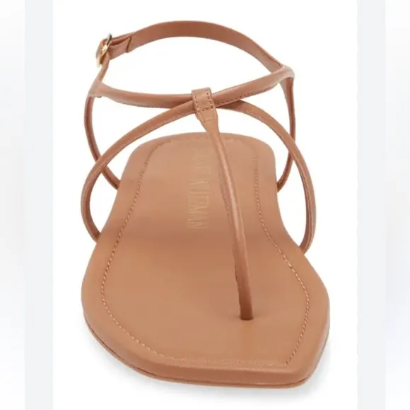 Stuart Weitzman Matilda Sandal women size 6.5  $250 color: Tan gently used