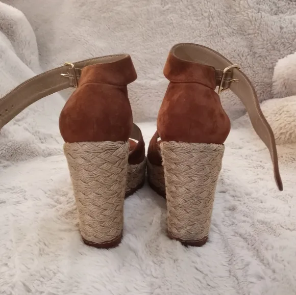 Stuart Weitzman Suede Espadrilles