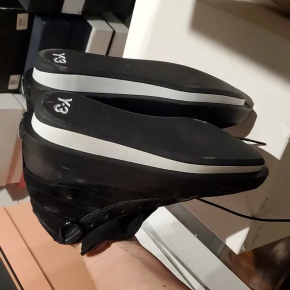 Sz 5.5 Nwob Y-3 high top leather sneakers