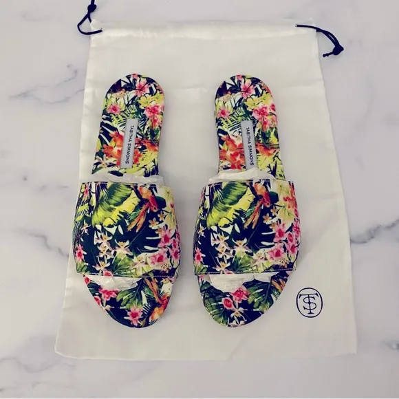 Tabitha Simmons Ivy Flat Slide Sandals Size 6.5
