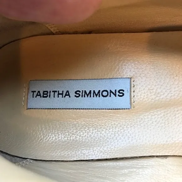TABITHA SIMMONS Striped Platform Lace-Up Espadrilles EUC/sz 38 = US sz 8