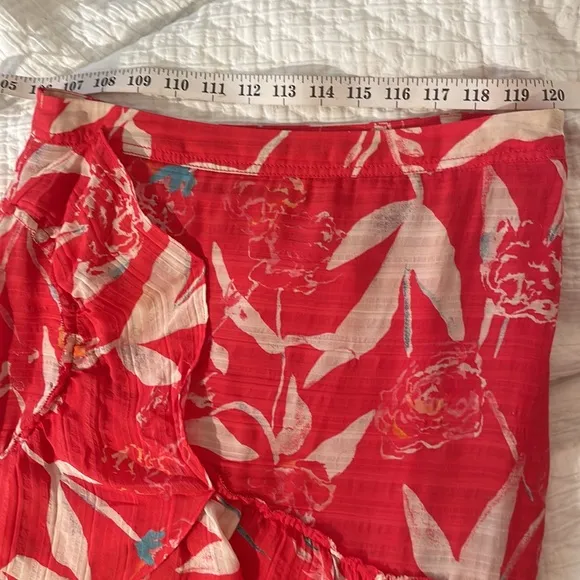 Tanya Taylor Womens Parrot Tulip Maxi Skirt $249 sz 4