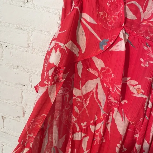 Tanya Taylor Womens Parrot Tulip Maxi Skirt $249 sz 4