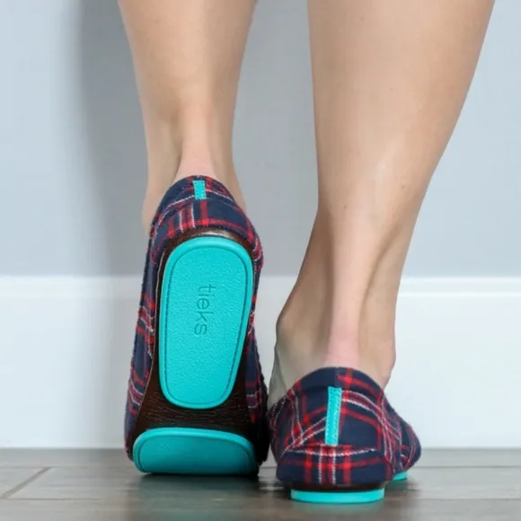 Tieks by Gavrieli Heritage Plaid Leather Ballet Flats
