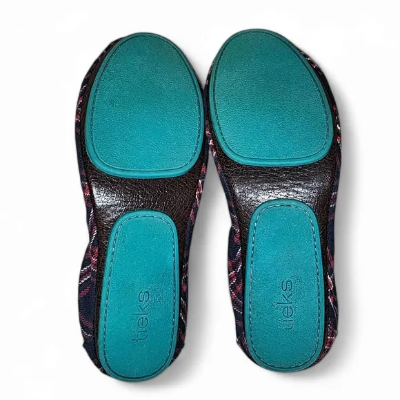 Tieks by Gavrieli Heritage Plaid Leather Ballet Flats