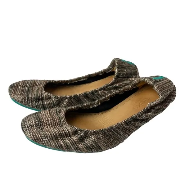 Tieks MOJAVE women’s woven ballet flats size 8