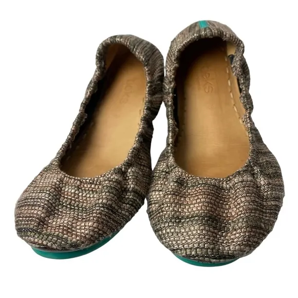 Tieks MOJAVE women’s woven ballet flats size 8