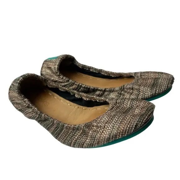 Tieks MOJAVE women’s woven ballet flats size 8