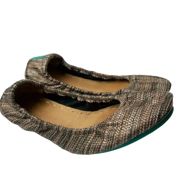 Tieks MOJAVE women’s woven ballet flats size 8