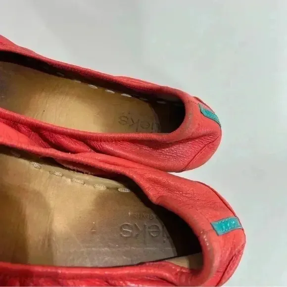 Tieks Poppy Foldover Ballet Flats Size 7