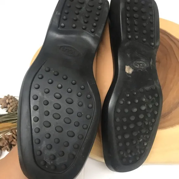 Tods Leather Driving Loafers