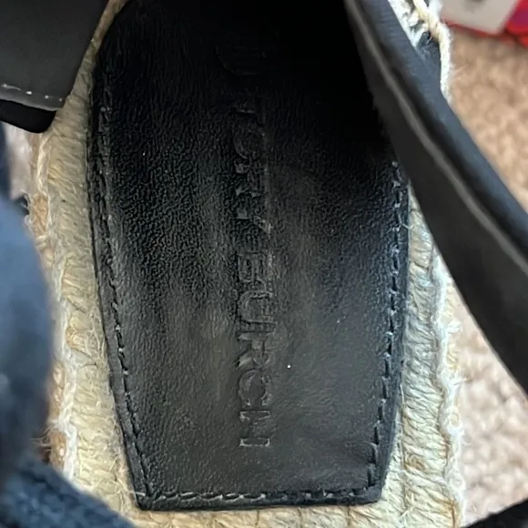 Tory Burch Color Block Espadrilles Wedge Sandals