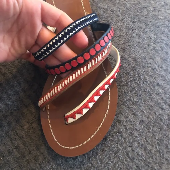 Tory Burch Multicolor Strappy Sandals