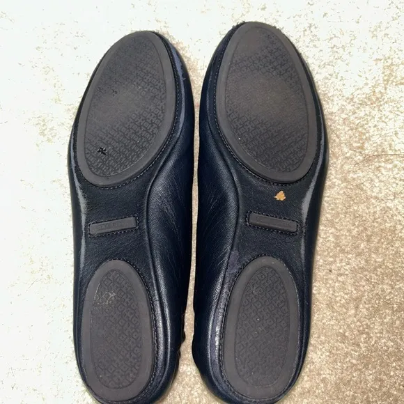 Tory Burch Navy Ballet Flats