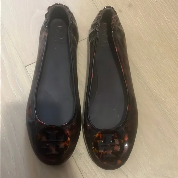 Tory Burch Women's Tortoise Shell Ballet Flats