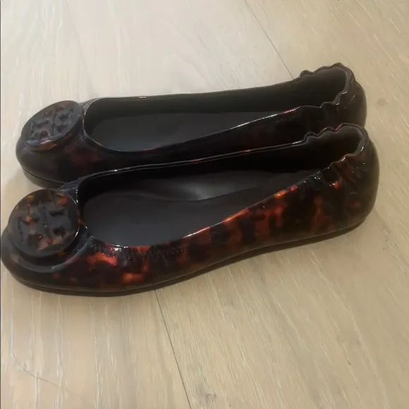 Tory Burch Women's Tortoise Shell Ballet Flats