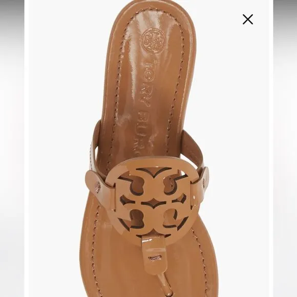 Tory Burch Miller Sandals NWOT 8.5