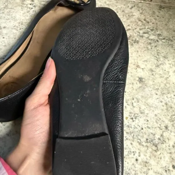 Tory Burch leather ballet flats