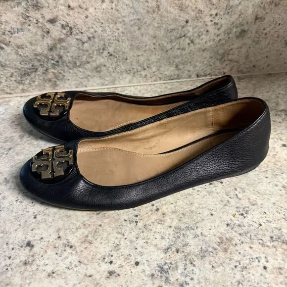 Tory Burch leather ballet flats