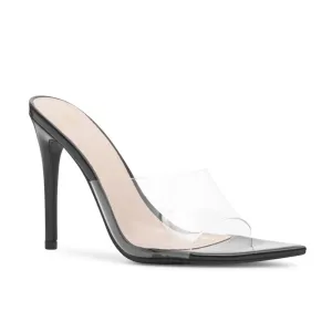 Transparent Heeled Sandals Mysoft