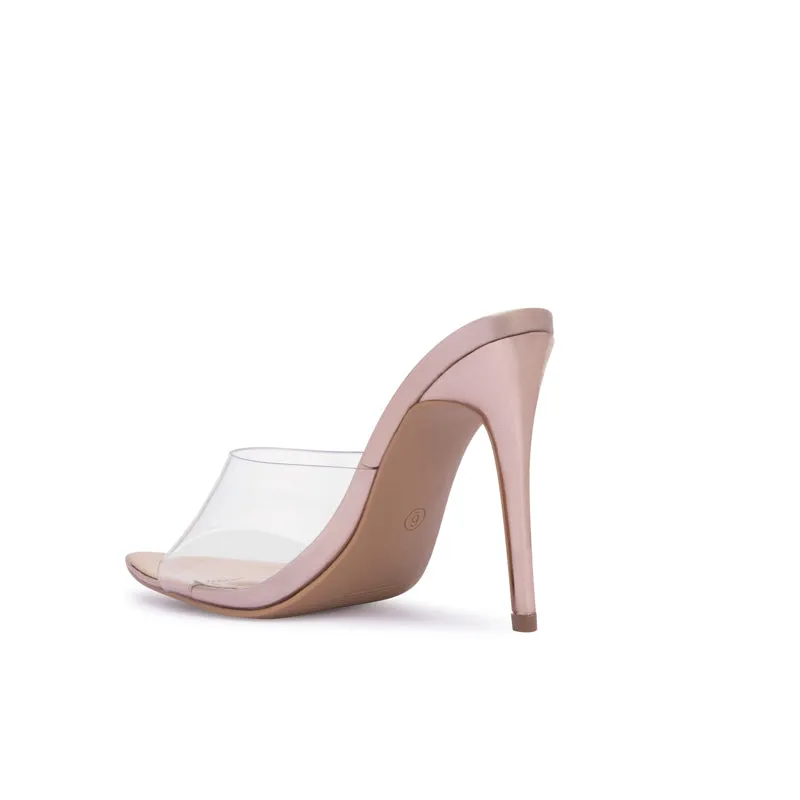 Transparent Heeled Sandals Mysoft