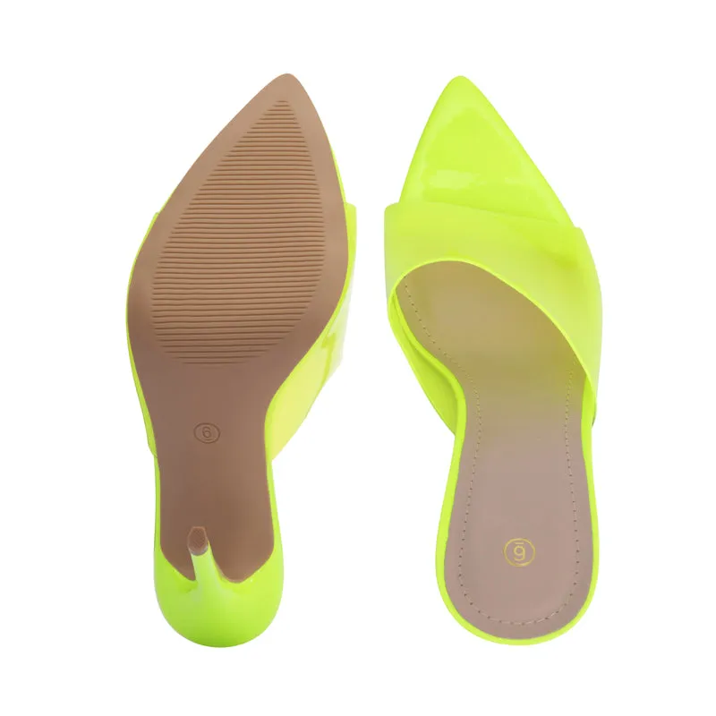 Transparent Heeled Sandals Mysoft