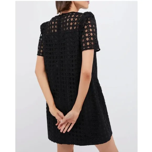 TUCKERNUCK Black Cane Lace Janelle Dress