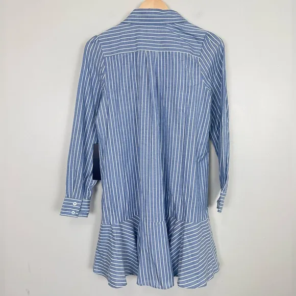 TUCKERNUCK Blue Stripe Callahan Shirt Dress