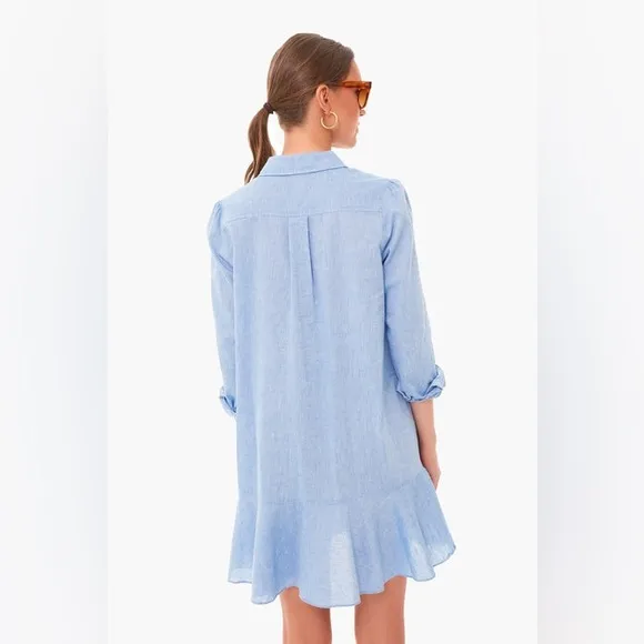 Tuckernuck Chambray Callahan Shirt Dress Size S