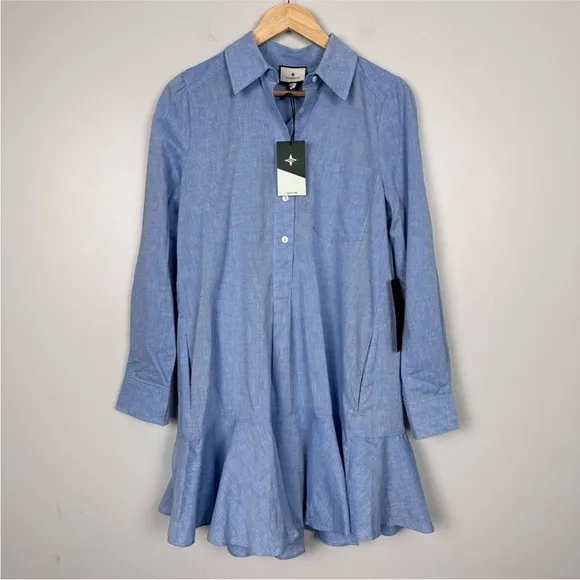 TUCKERNUCK Chambray Callahan Shirt Dress