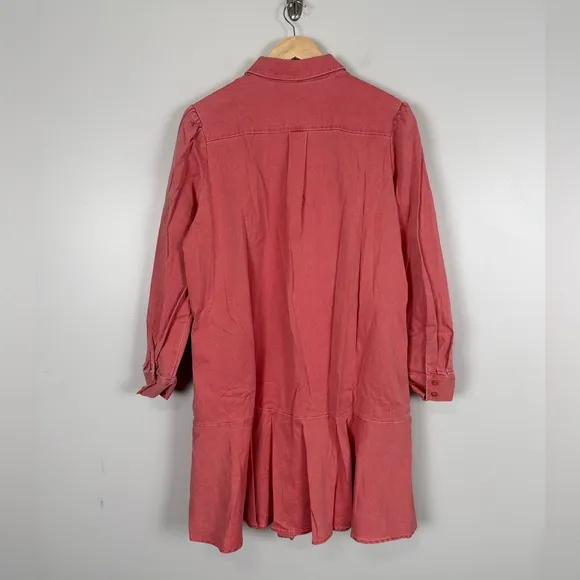TUCKERNUCK X NANTUCKET REDS Nantucket Red Stretch Twill Callahan Shirt Dress