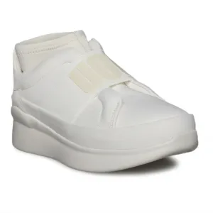 UGG Coconut Milk White leather slip on sneakers