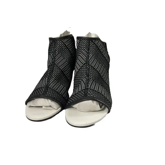 United Nude Zink Fab Sandals architectural heel strappy Size 38 US 7.5 Fast Ship