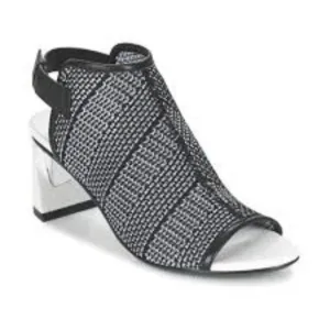 United Nude Zink Fab Sandals architectural heel strappy Size 38 US 7.5 Fast Ship