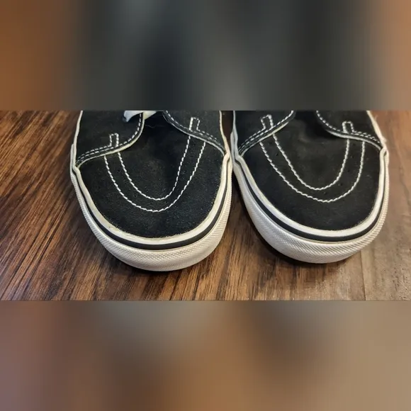 Vans Black and White Sk8 Hi Old School Vans Sneakers Size 12